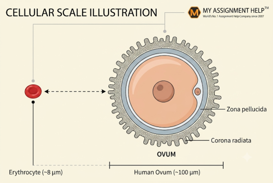 Ovum is built to jumpstart life, containing structural complexities needed for advanced medical coursework