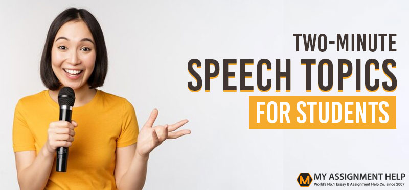 2 minute speech topics for students with answers