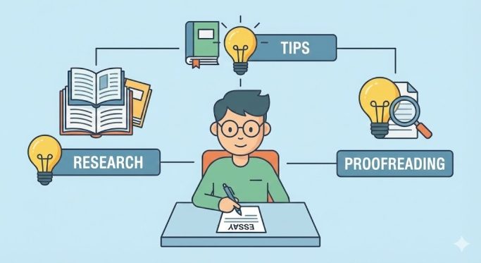 Student learning about greenhouse effect with academic success