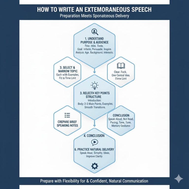 Extemporaneous Speech (2026 Guide): Structure & Examples