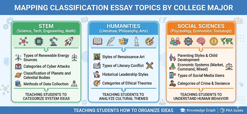 Classification Topics How to Write a Classification Essay: 100+ Topics & Examples