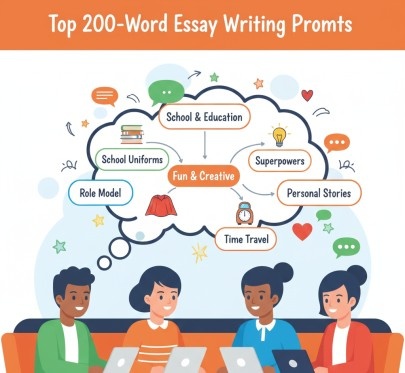 200-Word Essay Writing Prompts
