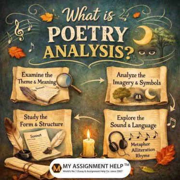 Poetry analysis essay overview with literary devices and close reading.