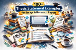 thesis statement example structure with topic opinion and reasons formula