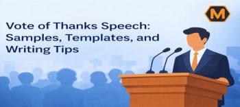 Vote of Thanks Speech Examples Tips 2026