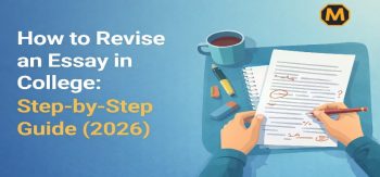 How to revise an essay in college step by step 2026 guide with edited paper, pen, coffee and notes