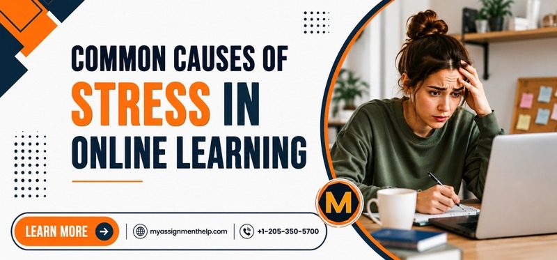 Common Causes Stress Online Learning