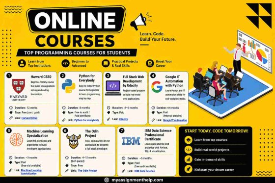 Top Online Programming Courses for Students