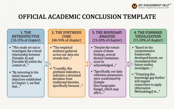 After crossing the four phrases a proper dissertation is prepared