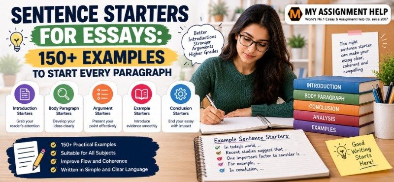 Sentence Stemp's Sentence Starters for Essays: 150+ Examples for Every Paragraph